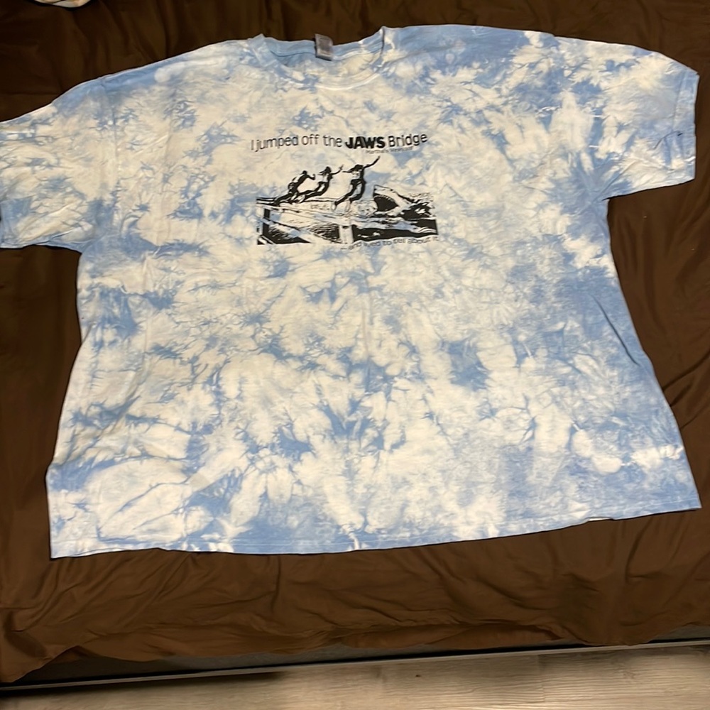 3XL Jaws Martha’s Vineyard Tie Dye T-shirt